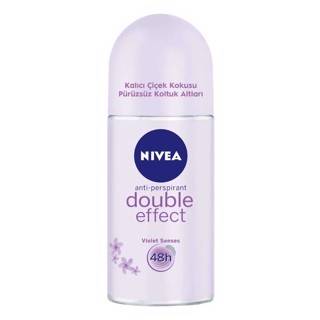 NIVEA DEO ROLL-ON 50 ML DOUBLE EFFEC MOR DÜŞ KADIN