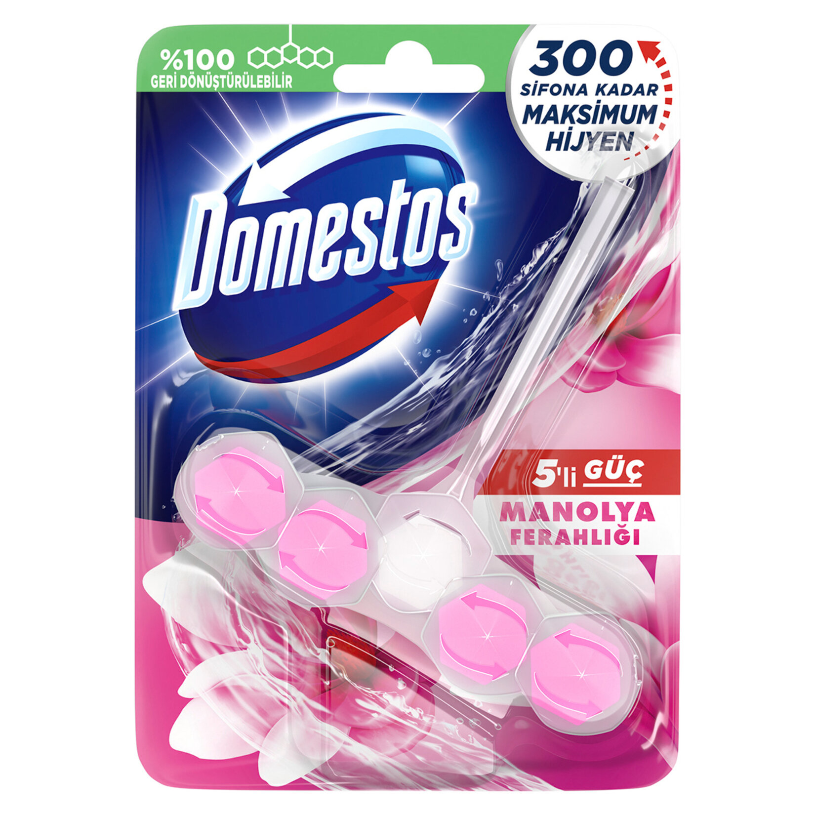 DOMESTOS WC BLOK 2'LI PAKET MANOLYA*