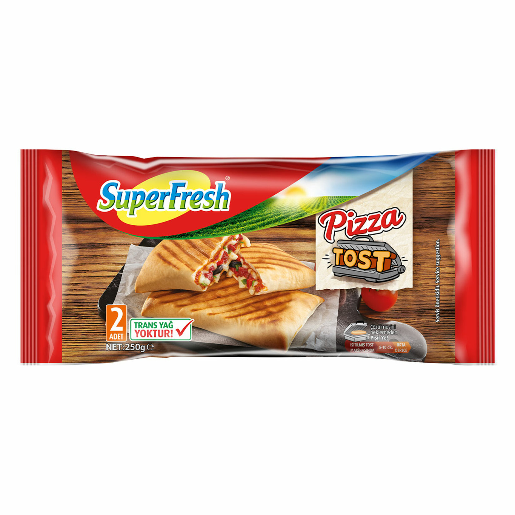 S.FRESH DOND.PİZZA TOST 250GR