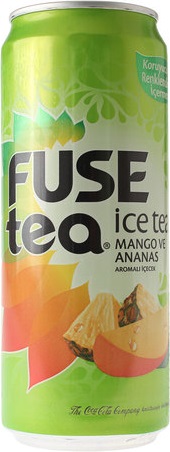 FUSE TEA CAN MANGO/ANANAS 330 ML.