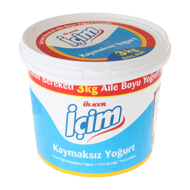 Icim Yogurt 3000 Gr Y.Yagli