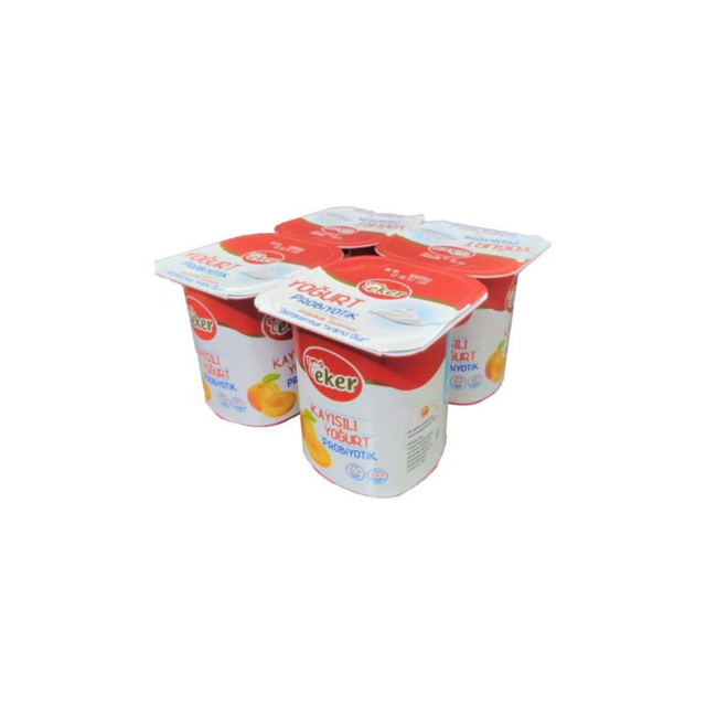 Eker Yogurt Prob. 4*100 Gr Kayısılı