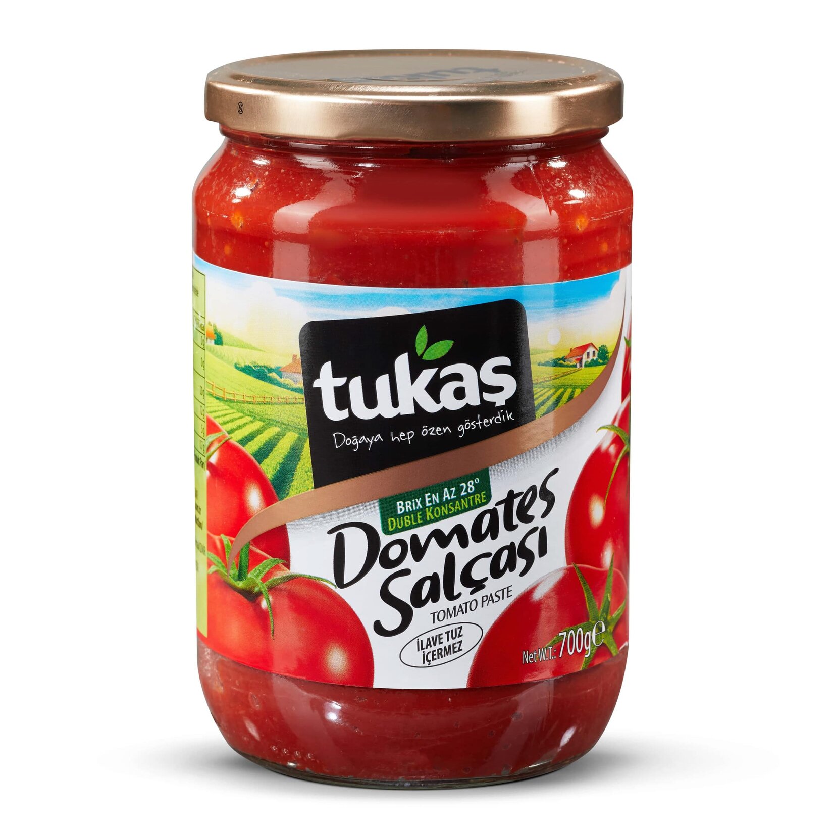 TUKAS DOMATES SALCASI 700 GR CAM