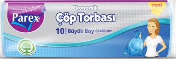 PAREX COP TORBASI BUYUK 10LU*