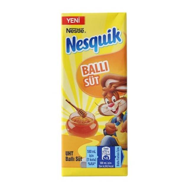 Nestle Nesquik Sut 180 Ml Ballı