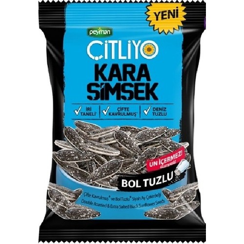 P.ÇİTLİYO 180GR K.ŞİMŞEK BOL TUZŞU AYÇEKİRDEĞİ