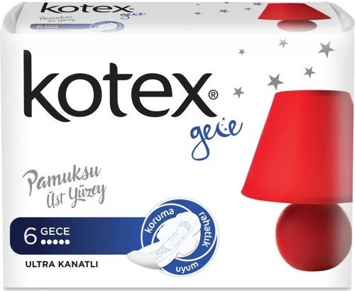 KOTEX ULTRA TEKLI 6LI GECE