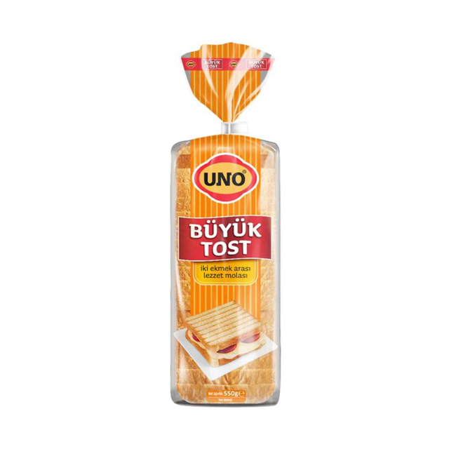 UNO TOST EKMEGI  550GR*