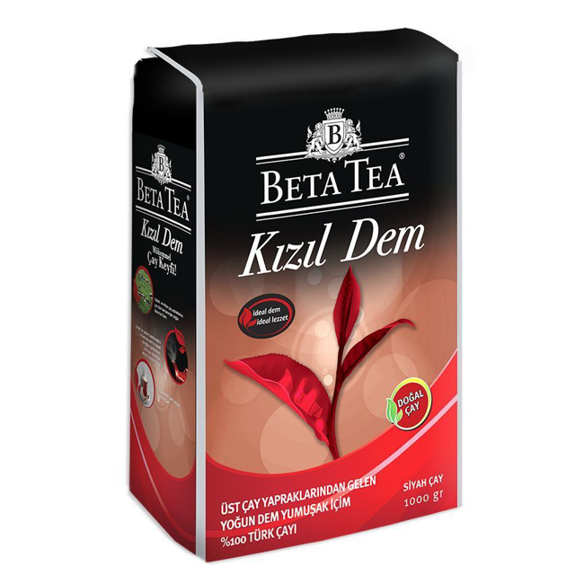 Beta Tea Kızıl Dem Demlik Dökme Çay 1000 Gr