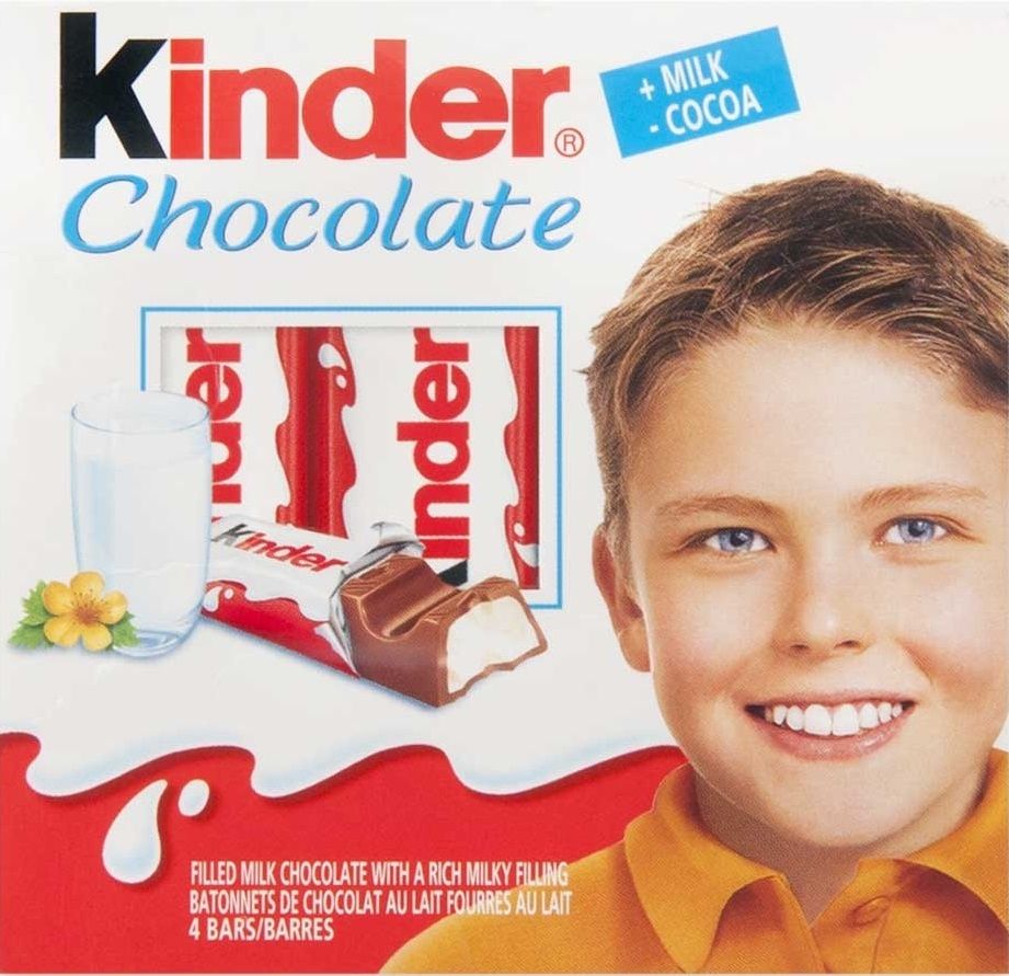KINDER CHOCOLATE 50 GR.