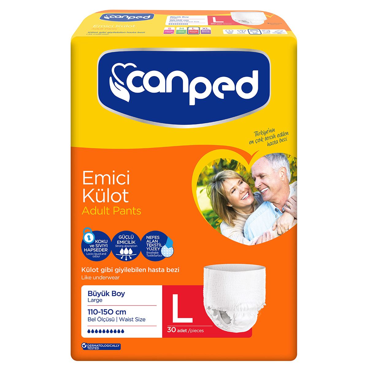 CANPED EMICI KULOT BUYUK 8LI