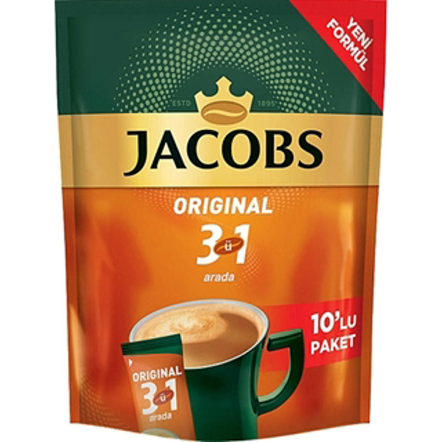 Jacobs Original 3 u 1 Arada 10 Lu
