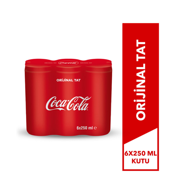 Coca Cola 6*250 Ml Normal Tnk