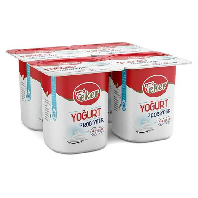 Eker Yogurt Prob. 4*100 Gr Sade