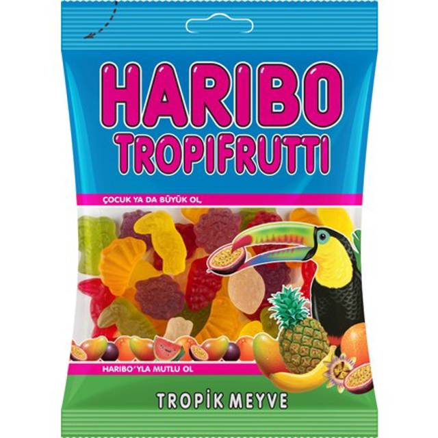 HARIBO 80GR TROPIFRUTTI 
