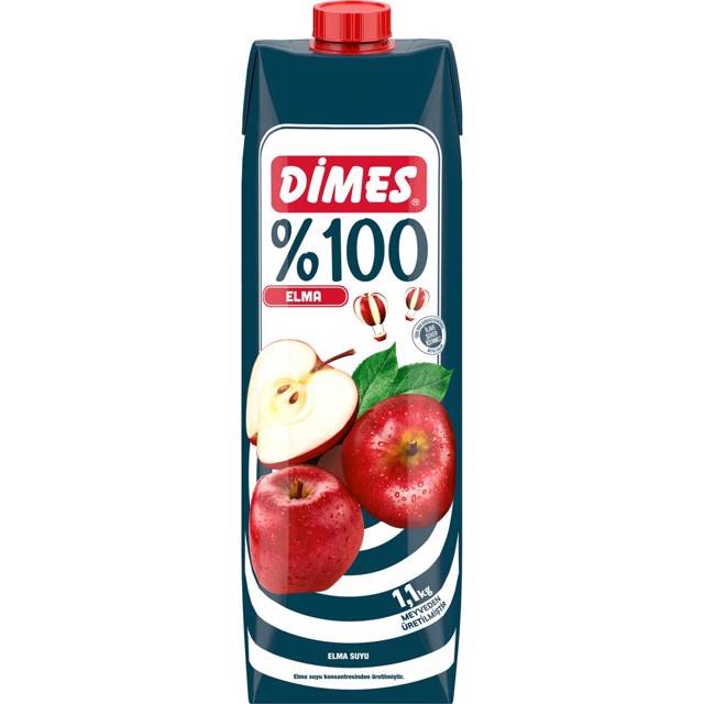 Dimes M.Suyu %100 Elma 1 Lt