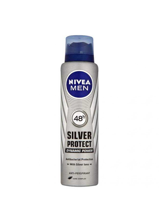 NIVEA DEO SPR 150 ML SILVER PROTECT ERKEK