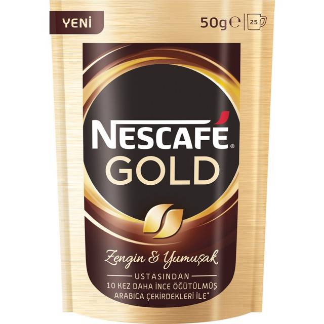 NESCAFE GOLD 50GR POŞET