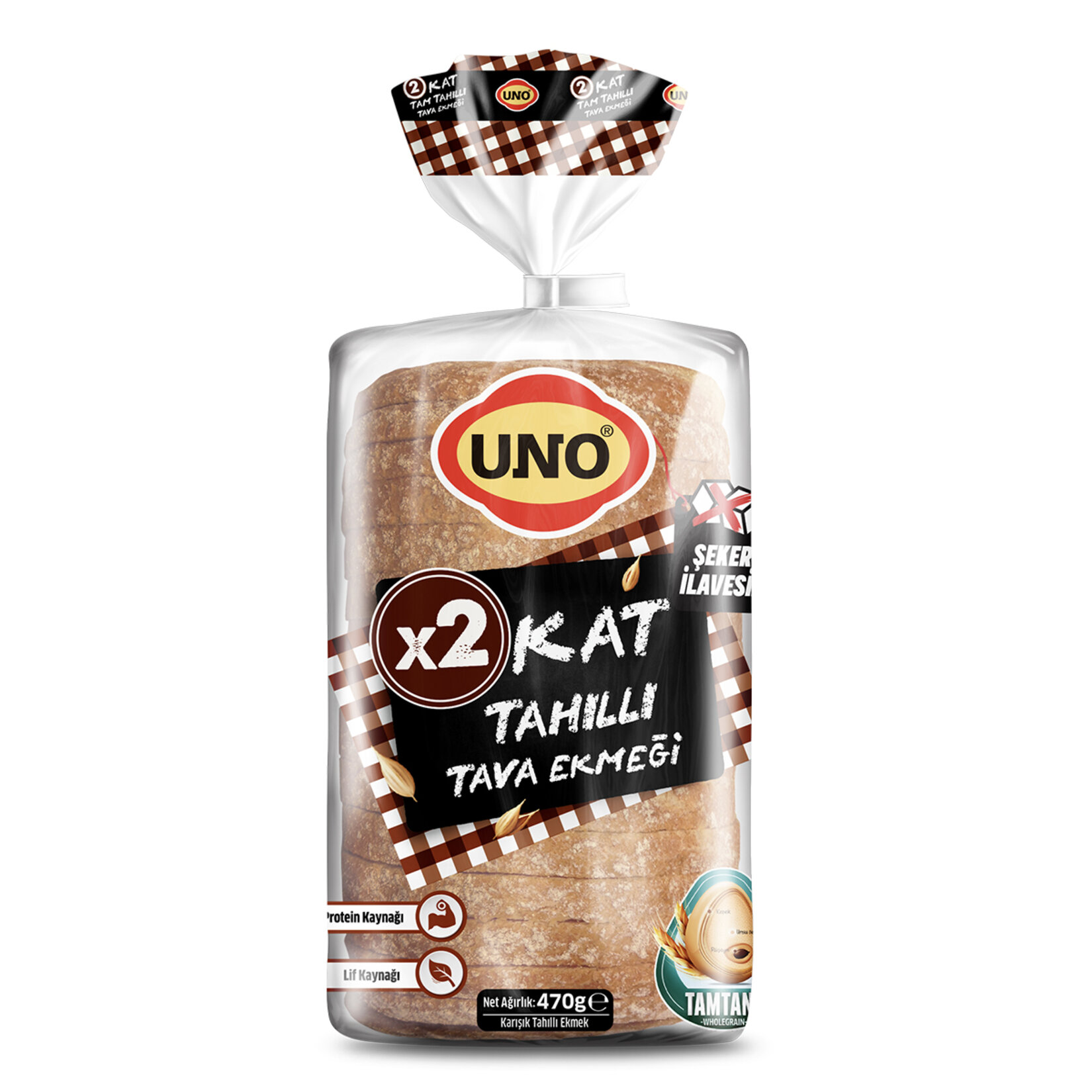 UNO IKI KAT TAHILLI TAVA EKMEGI 470GR