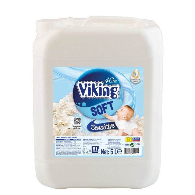 VİKİNG ÇAMAŞIR YUMUŞATICI 5 LT SENSİTİVE