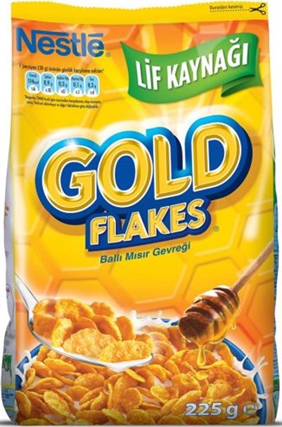 Nestle Gold Flakes Ballı 225 Gr