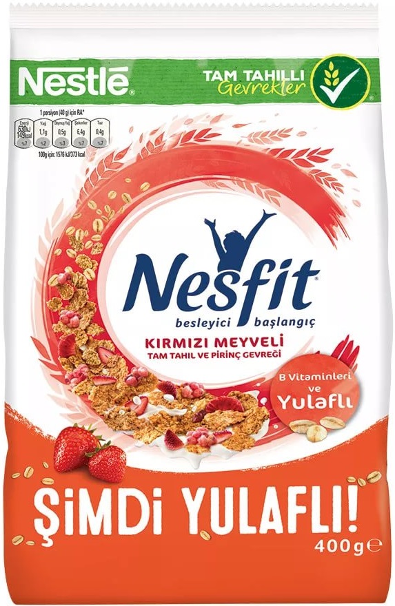 Nestle Nesfit 400 Gr Kirmizi Meyveli