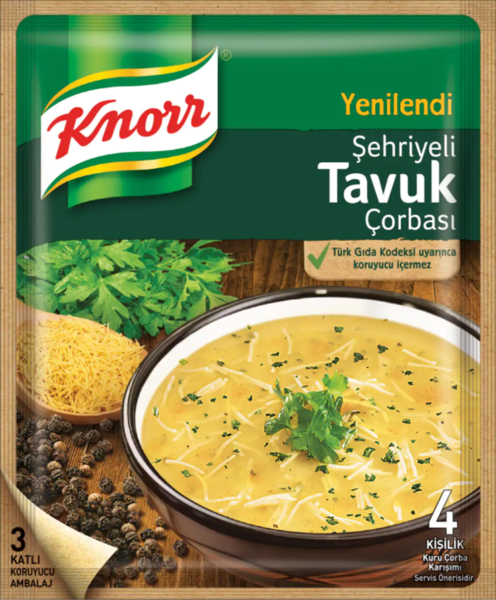 KNORR ÇORBA ŞEHRİYELİ TAVUK 51GR