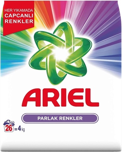 ARIEL TOZ DET.4KG PARLAK RENKLER*