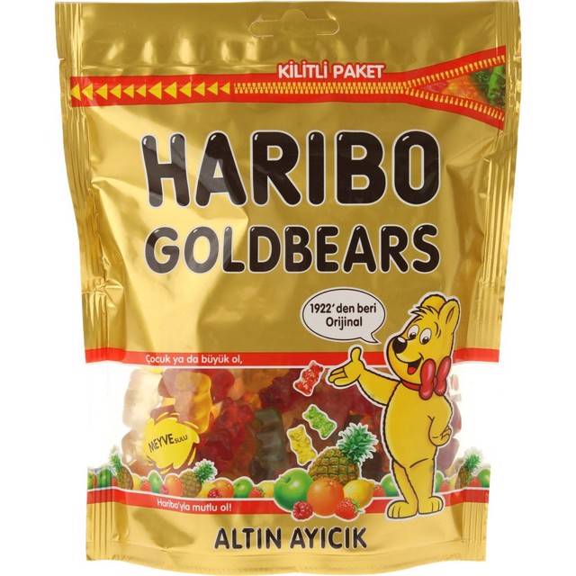 HARIBO 200GR ALTIN AYICIK DOYPACK 