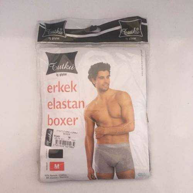 TUTKU ERKEK PENYE DÜZ BOXER X-XL- XXL-XXXL