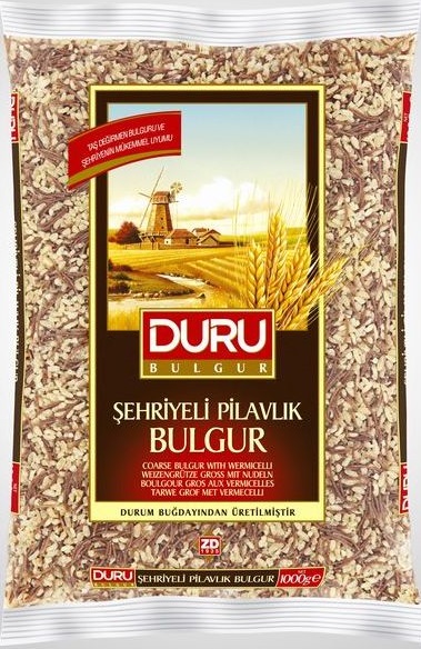 DURU PİLAV. BUL. TEL ŞEH. 1000 GR (353101TS)