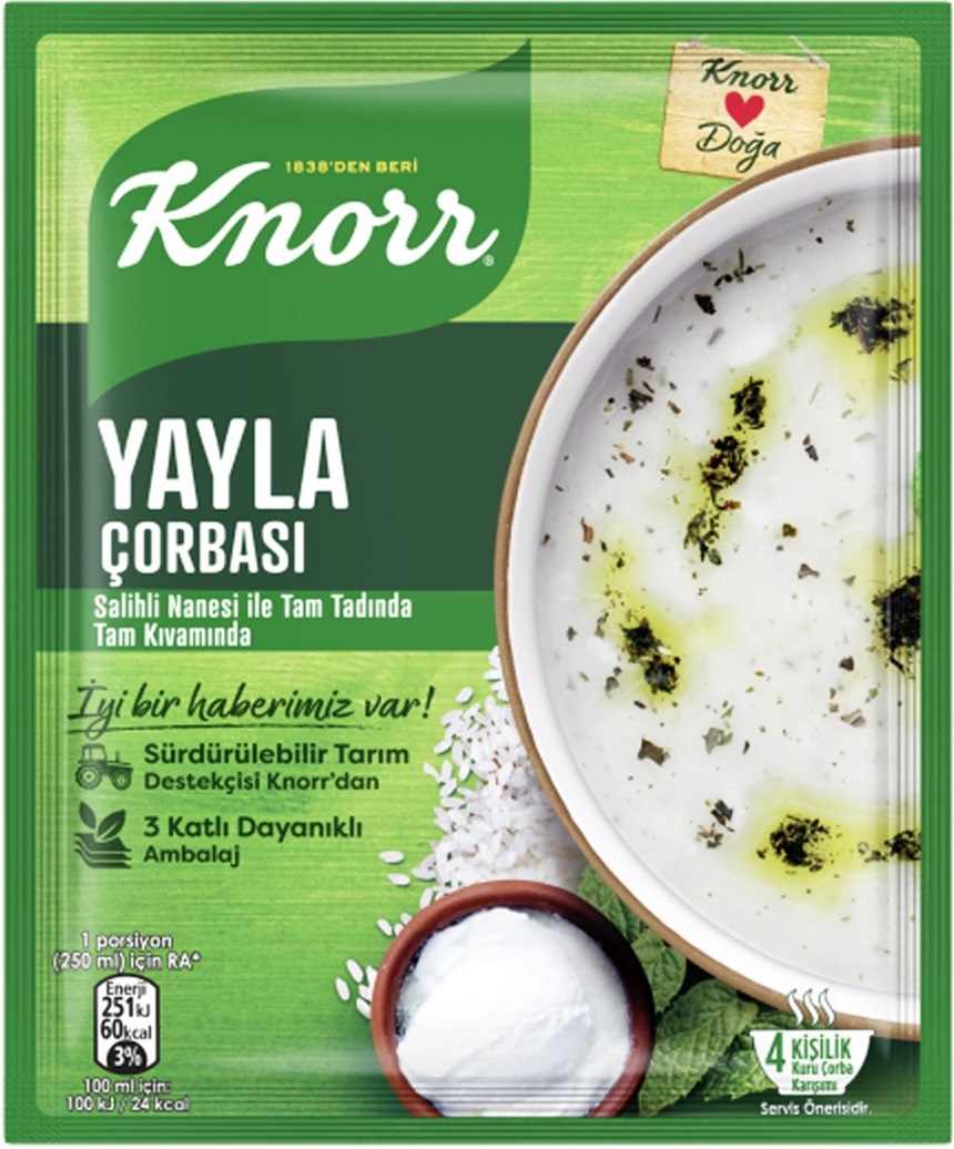 KNORR ÇORBA YAYLA 72GR