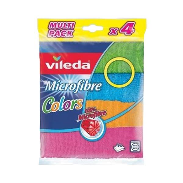 VILEDA MİKROFİBER COLORS BEZ XL 4 'LÜ (173704)