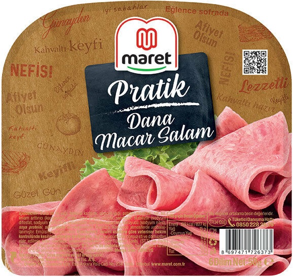 MARET PRATİK MACAR SALAM 50 G (31000944)